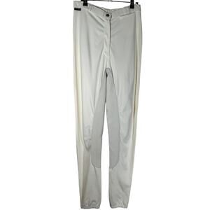 Tropical‎ Rider Breeches Full Seat Dressage Competition Pant Ivory Leather 30
